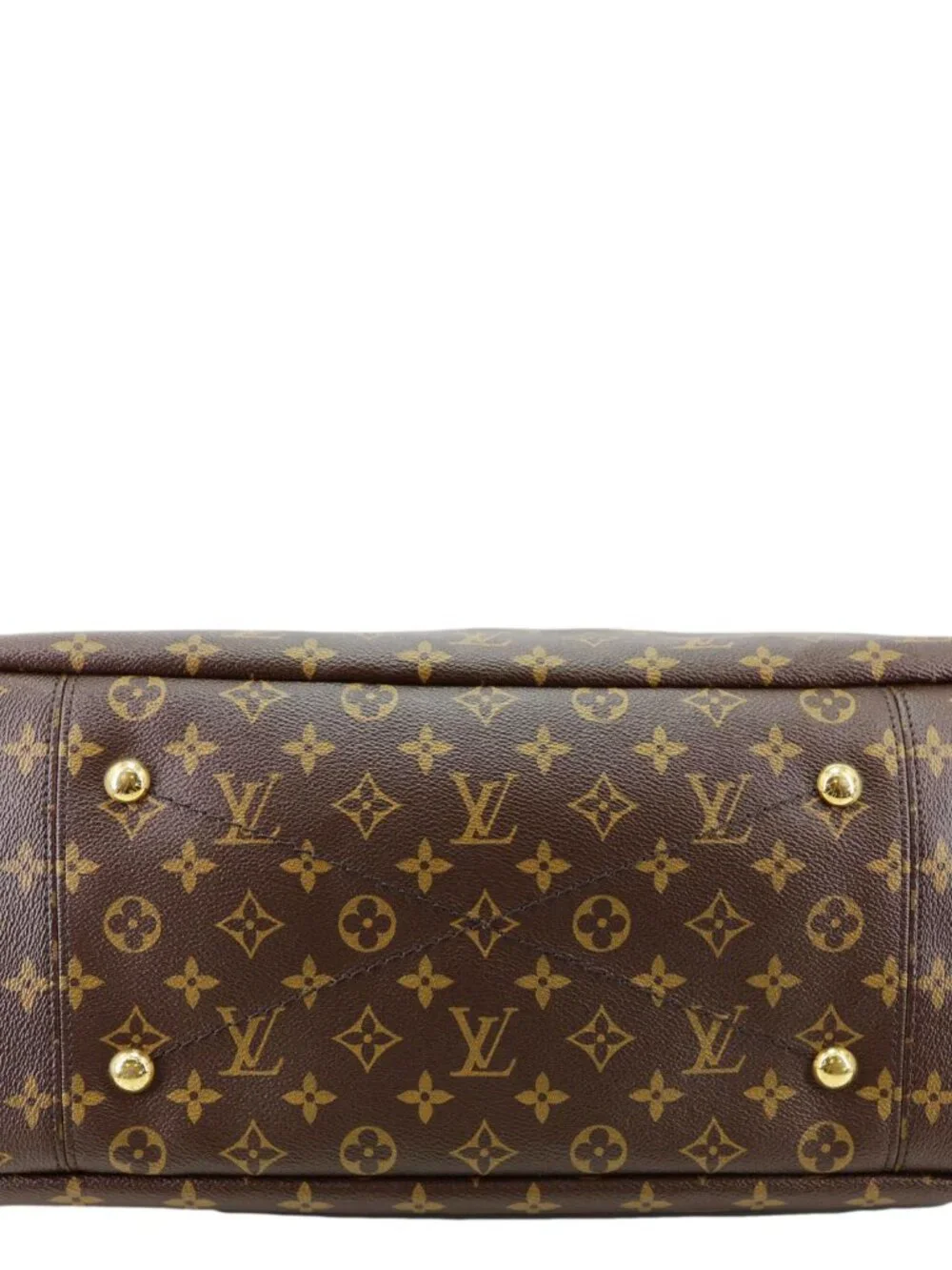 Louis Vuitton Artsy MM Monogram Canvas Hobo Bag Brown